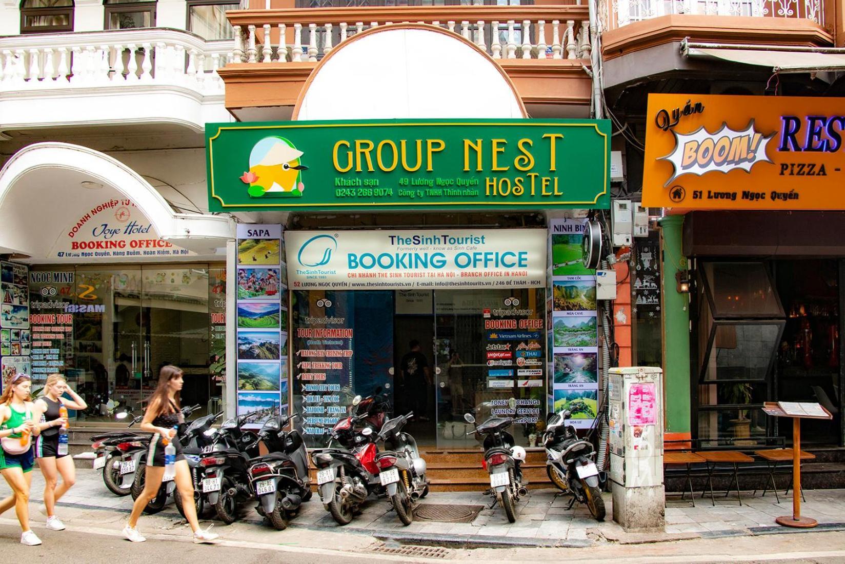 Group Nest Hotel Hanoi Exterior foto